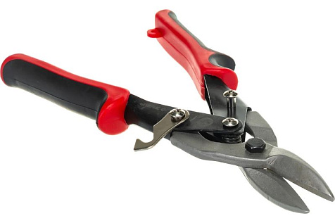 Ножницы по металлу двухрычажные прямые 250мм ЗУБР 23140-S