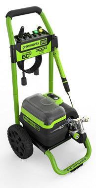 Мойка высокого давления аккумуляторная GREENWORKS GDPW60DP 5106207