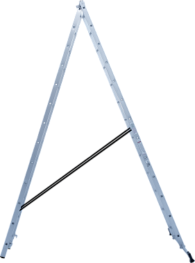 Лестница-стремянка 2-секционная алюминиевая Новая Высота NV1220 2х13