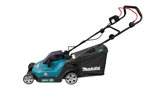 Газонокосилка аккумуляторная MAKITA DLM 382CM2 2х4Ah