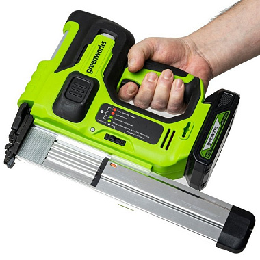Нейлер аккумуляторный GREENWORKS GD24BN 1x2Ah 3400707CUA