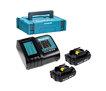 Набор: BL 1815N 18V 1,5Ah Li-ion 2шт + DC 18SD MAKITA MKP1SY182 197143-8