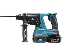 Перфоратор аккумуляторный MAKITA DHR 242RT 1х5Ah SDS plus