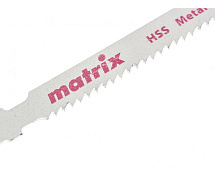 Полотна для электролобзика по металлу 76мм T118B HSS 3шт MATRIX 78229