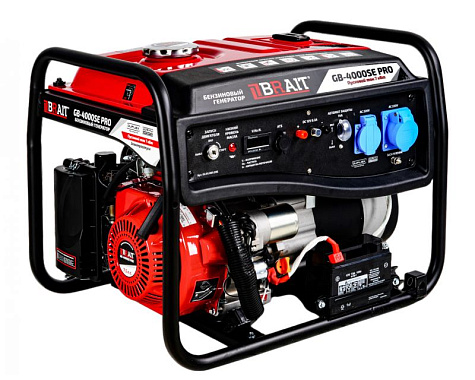 Генератор бензиновый BRAIT GB-4000SE PRO