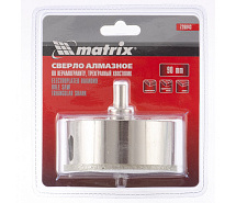 Сверло алмазное по керамограниту 90х67мм MATRIX 726843