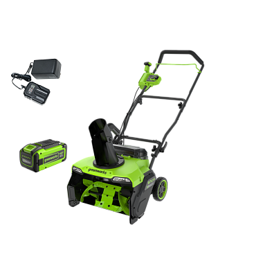Снегоуборщик аккумуляторный GREENWORKS GD40STX2 1х8Ah 2603407UH