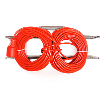 Удлинитель на рамке ПВС 2х0,75 50м GLANZEN ER-50-001