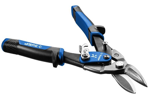 Ножницы по металлу двухрычажные левые 250мм ЗУБР Профессионал 23130-L