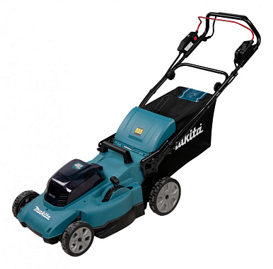 Газонокосилка аккумуляторная самоходная MAKITA DLM 481CT2 2х5Ah