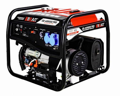 Генератор бензиновый BRAIT GB-4000SE PRO