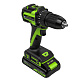Дрель-шуруповерт аккумуляторная GREENWORKS DD345 2х2Ah 3708307CUC