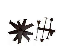 Фрезы "Гусиные лапки" вал 25мм 360/230мм 3 ряда НЦ 2шт