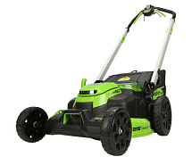 Газонокосилка самоходная аккумуляторная GREENWORKS GD60LM61K4 TwinForce 1х4Ah 2519107/4