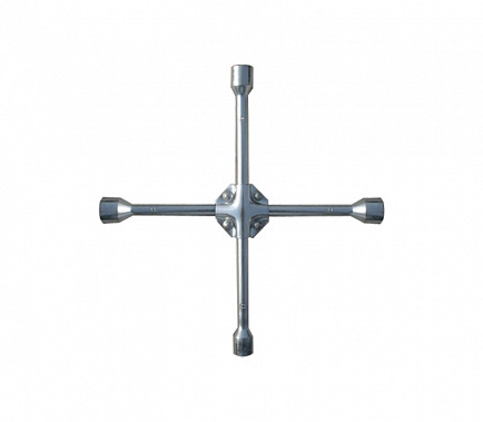 Ключ-крест баллонный, 17х19х21х22мм, усиленный, толщина 16мм MATRIX