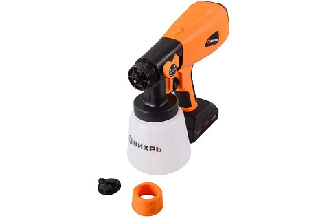 Краскопульт аккумуляторный ВИХРЬ АКП-20Li 1х3Ah 72/17/5