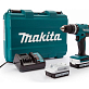 Дрель-шуруповерт ударная аккумуляторная MAKITA HP 347DWE 2х1,5Ah