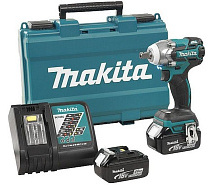 Гайковерт ударный аккумуляторный MAKITA DTW 285RME 2х4Ah
