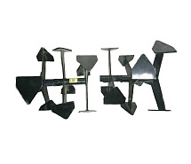 Фрезы "Гусиные лапки" под шестигранник 23мм 2шт HUTER 71/3/52