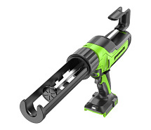 Пистолет для герметика аккумуляторный GREENWORKS G24CAU 1х2Ah 3501707UA