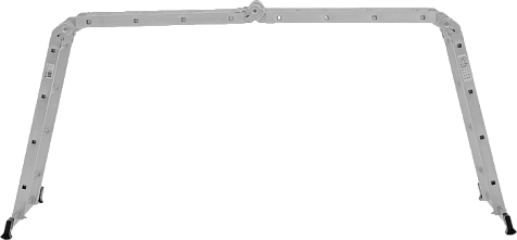 Лестница-трансформер алюминиевая 340 мм Новая Высота Стандарт NV1320 4х4