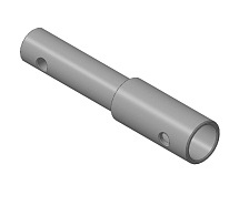 Удлинители колесных осей вал 30мм/круг 30мм 190мм 2шт