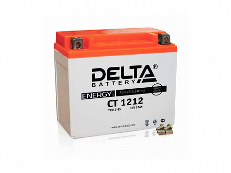 Аккумулятор 12В 12,0Аh YT12B-BS DELTA CT 1212.1