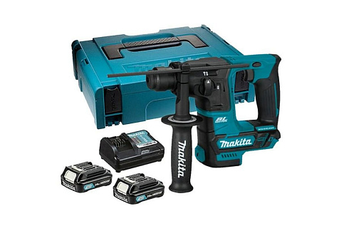 Перфоратор аккумуляторный MAKITA HR 166DWAJ SDS plus 2х2Ah