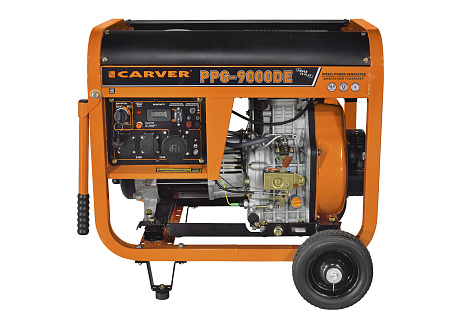 Генератор дизельный CARVER PPG-9000DE