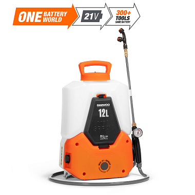 Опрыскиватель аккумуляторный DAEWOO DSA 1221Li SET 1x2Ah