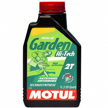 Масло моторное синтетическое 1л MOTUL Garden 2T Hi-Tech 102799
