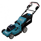 Газонокосилка аккумуляторная самоходная MAKITA DLM 481CT2 2х5Ah