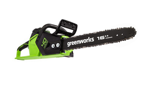 Пила цепная аккумуляторная GREENWORKS GD40CS18K5 1х5Ah 2005807UG