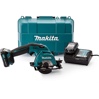 Пила дисковая аккумуляторная MAKITA HS 301DWME 2х4Ah