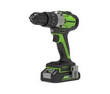 Дрель-шуруповерт ударная аккумуляторная GREENWORKS GD24DD60K2 1х2Ah 3704107UA
