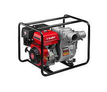 Мотопомпа бензиновая для грязной воды ЗУБР МПГ-1800-100