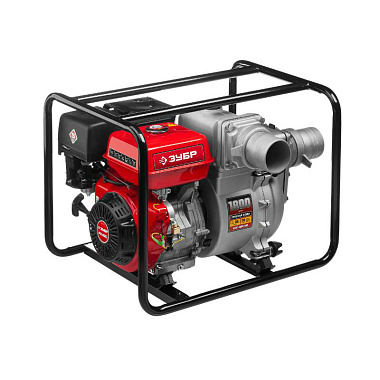 Мотопомпа бензиновая для грязной воды ЗУБР МПГ-1800-100