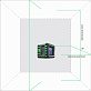 Уровень лазерный ADA CUBE 3D GREEN Basic Edition А00766