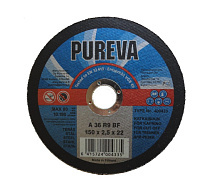Круг отрезной по металлу 150х2,5х22мм PUREVA