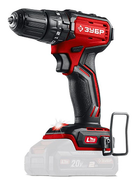 Дрель-шуруповерт ударная аккумуляторная LMS ЗУБР ДБУ-45 без АКБ и ЗУ