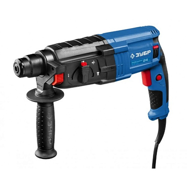 Перфоратор электрический ЗУБР Профи ЗП-24-750 К SDS plus