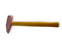 Молоток 600г омедненный деревянная рукоятка КЗСМИ
