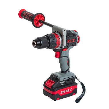 Дрель-шуруповерт ударная аккумуляторная PIT PSB 20H-13C/1 X-DRIVER 1х4Ah