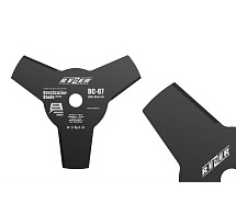 Нож 3-лучевой 230х25,4х1,8мм для бензокос REZER BC-07 03.010.00016