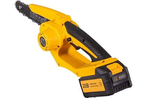 Пила цепная аккумуляторная HUTER ELS-20/8-Li-2K-BL 2х4Ah 70/10/40