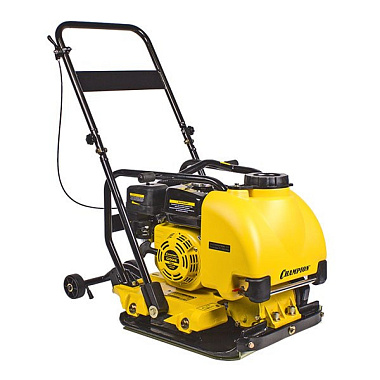 Виброплита бензиновая с баком воды CHAMPION PC9750FT PRO