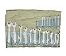 Набор ключей комбинированных 5-32мм 21шт оцинкованных ТУ(40Х) КГК 21 в сумке КЗСМИ