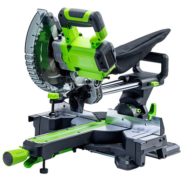 Пила торцовочная аккумуляторная GREENWORKS GD24MS216 1х5Ah 1501707UG
