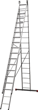 Лестница-стремянка 3-секционная алюминиевая Новая Высота NV1230 3х17