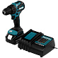 Дрель-шуруповерт ударная аккумуляторная MAKITA DHP 490SF1J 1х3Ah